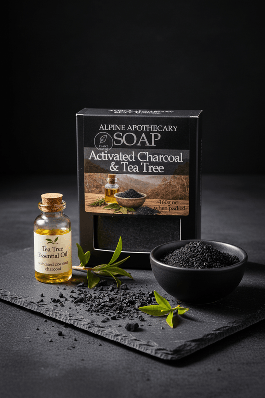 Charcoal & Tea Tree Oil Soap - Instinks