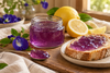 Butterfly Pea and Lemon Refrigerator Jelly - Alpine Apothecary