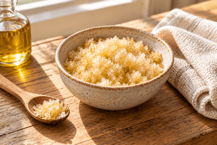 Calendula Rice Hand Polish - Alpine Apothecary