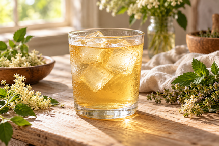 Chamomile and Elderflower Iced Tea - Alpine Apothecary