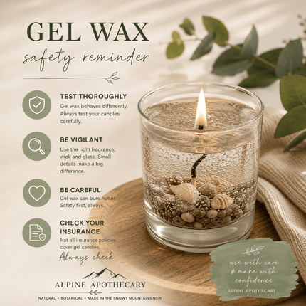 Gel Wax Candles: Understanding the Science Behind Safe Candle Making - Alpine Apothecary