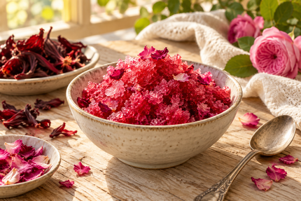 Hibiscus and Rose Granita - Alpine Apothecary