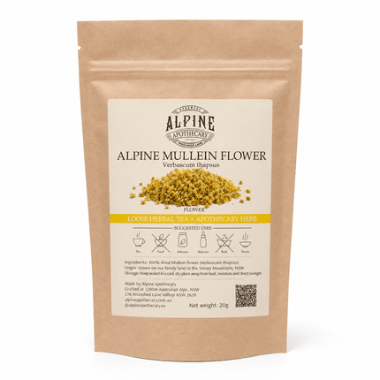 Mullein Flower and Chamomile Bath Bag - Alpine Apothecary