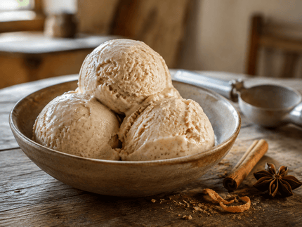 No-Churn Alpine Chai Ice Cream - Alpine Apothecary