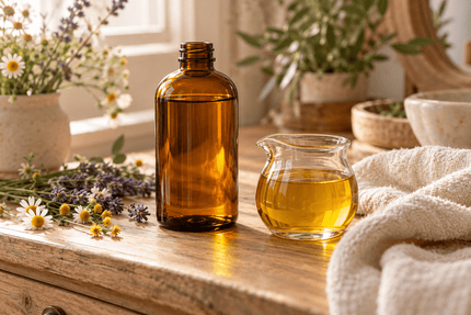 Rose and Elderflower Infused Oil - Alpine Apothecary