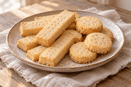 Rose and Lavender Butter Biscuits - Alpine Apothecary