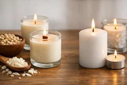 Soy Candles vs Paraffin Candles - Alpine Apothecary