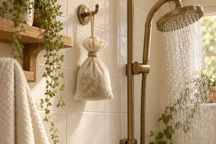 Thyme and Rosemary Shower Sachet - Alpine Apothecary