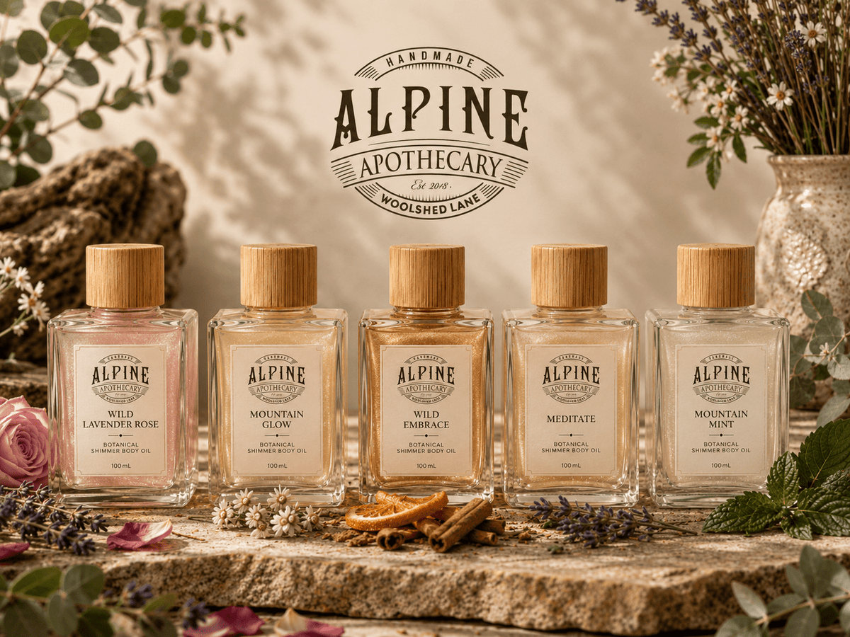 Shimmer Body Oils - Alpine Apothecary