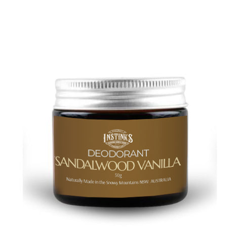 Natural Deodorant - Sandalwood Vanilla