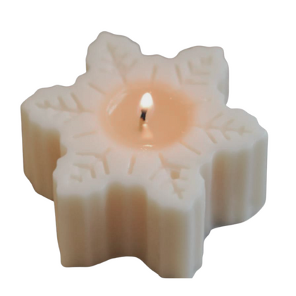 Snowflake Candle
