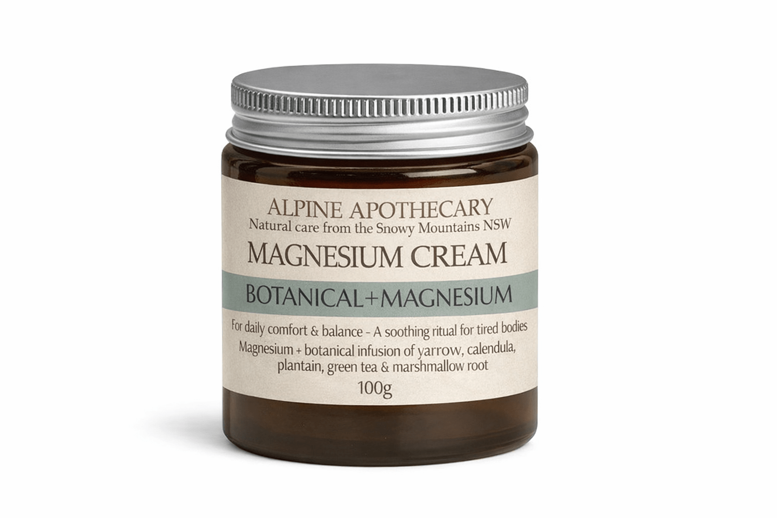 Alpine Botanical Magnesium Cream - Alpine Apothecary