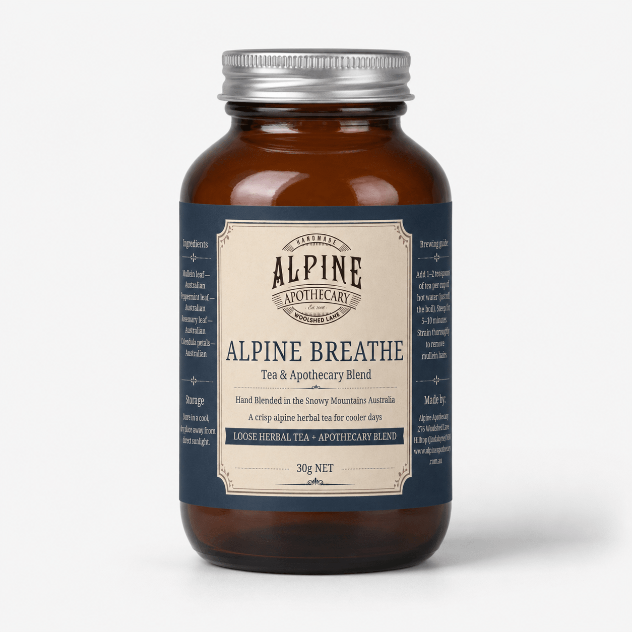 Alpine Breathe Herbal Tea Blend - Alpine Apothecary