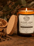 Alpine Chai Amber Jar Candle - Alpine Apothecary