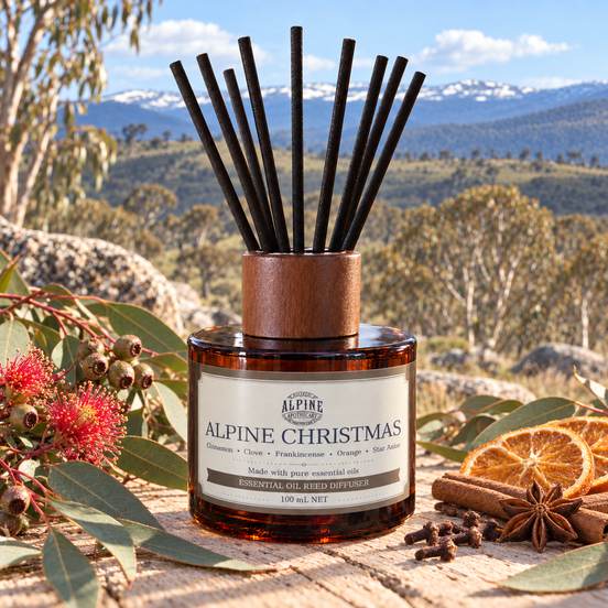 Alpine Christmas Reed Diffuser - Alpine Apothecary