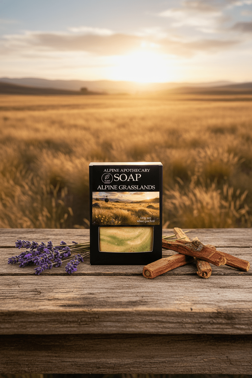Alpine Grasslands Soap - Alpine Apothecary