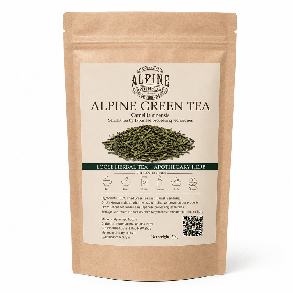 Alpine Green Tea whole leaf Australian green tea