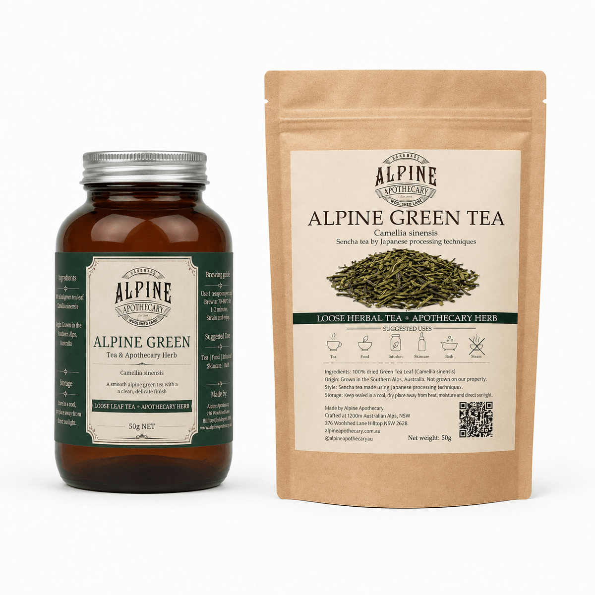 Alpine Green Tea - Alpine Apothecary