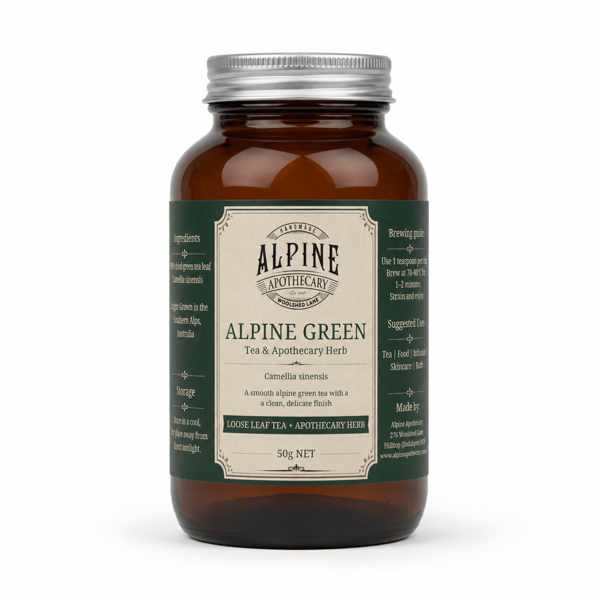 Alpine Green Tea - Alpine Apothecary