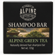 Alpine Green Tea Shampoo Bar - Instinks