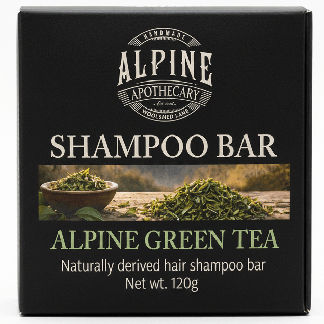 Alpine Green Tea Shampoo Bar - Instinks