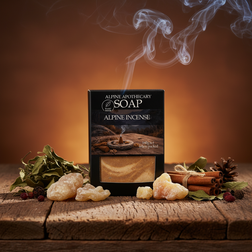 Alpine Incense Soap - Alpine Apothecary