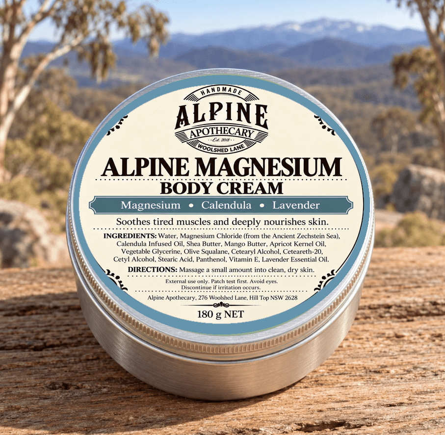 Alpine Magnesium Body Cream - Alpine Apothecary
