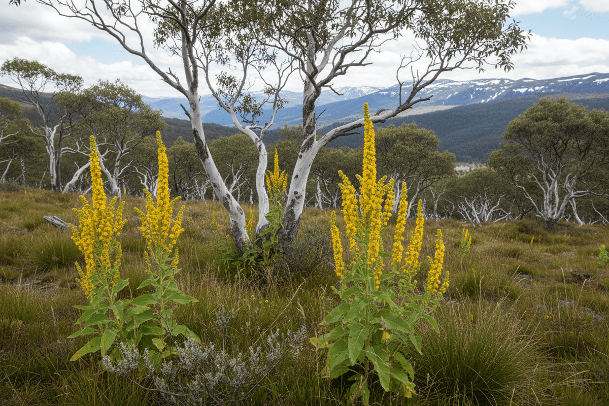 Alpine Mullein Flowers - Alpine Apothecary