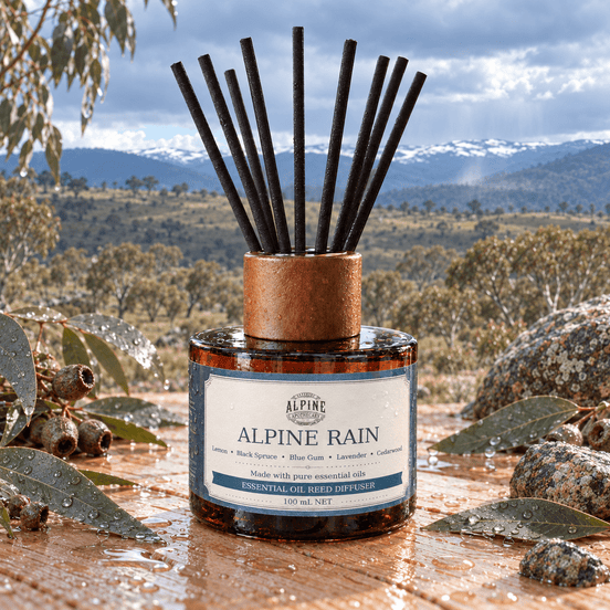 Alpine Rain Reed Diffuser - Alpine Apothecary