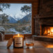 Alpine River Amber Jar Candle - Alpine Apothecary