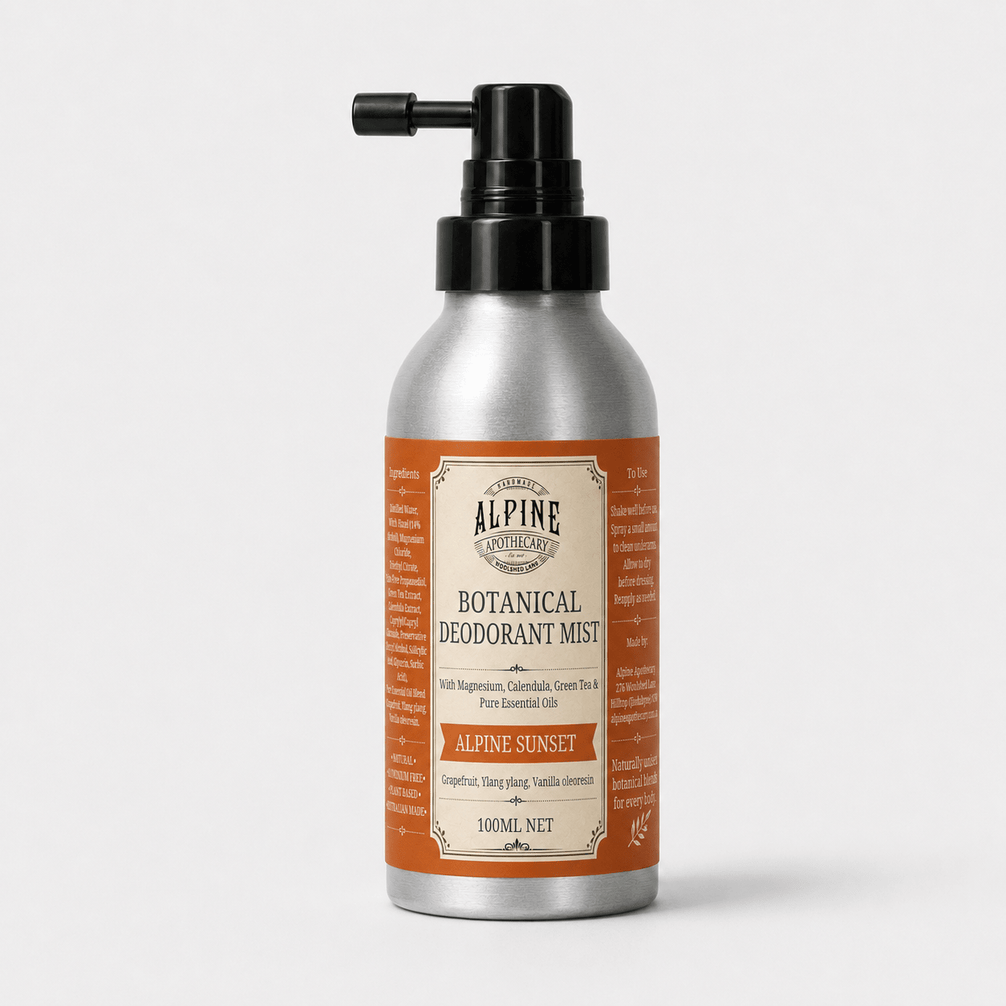 Alpine Sunset Natural Deodorant Mist - Alpine Apothecary