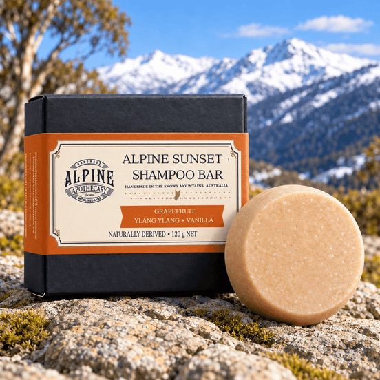 Alpine Sunset Shampoo Bar - Alpine Apothecary