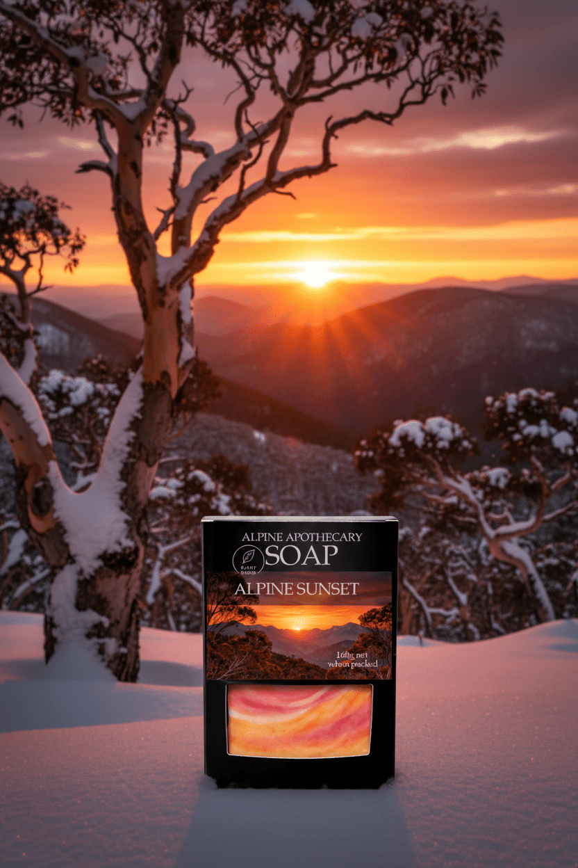 Alpine Sunset Soap - Alpine Apothecary