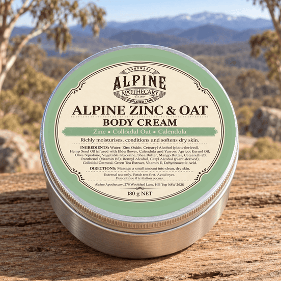Alpine Zinc & Oat Body Cream - Alpine Apothecary