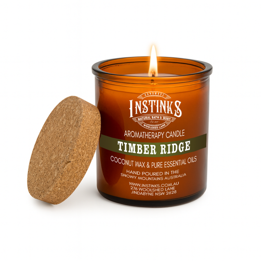 Timber Ridge Amber Jar Candle