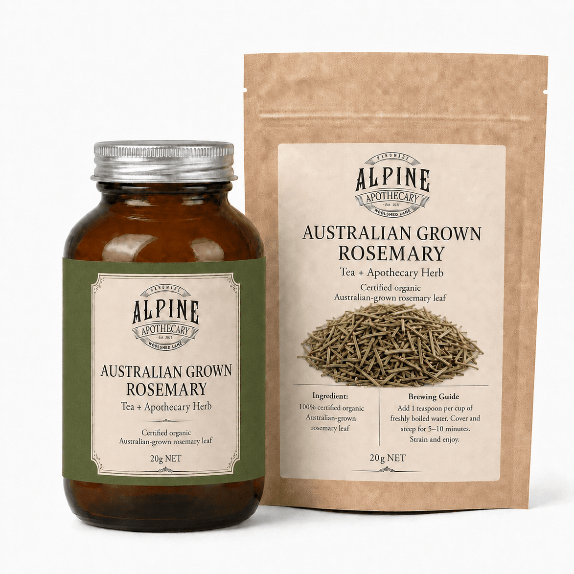 Australian Grown Rosemary Herb - Alpine Apothecary