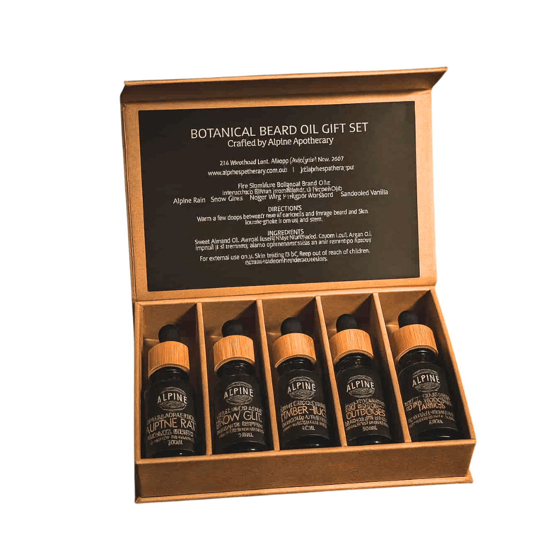 Botanical Beard Oil Gift Set - Alpine Apothecary