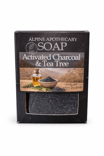 Charcoal & Tea Tree Oil Soap - Alpine Apothecary