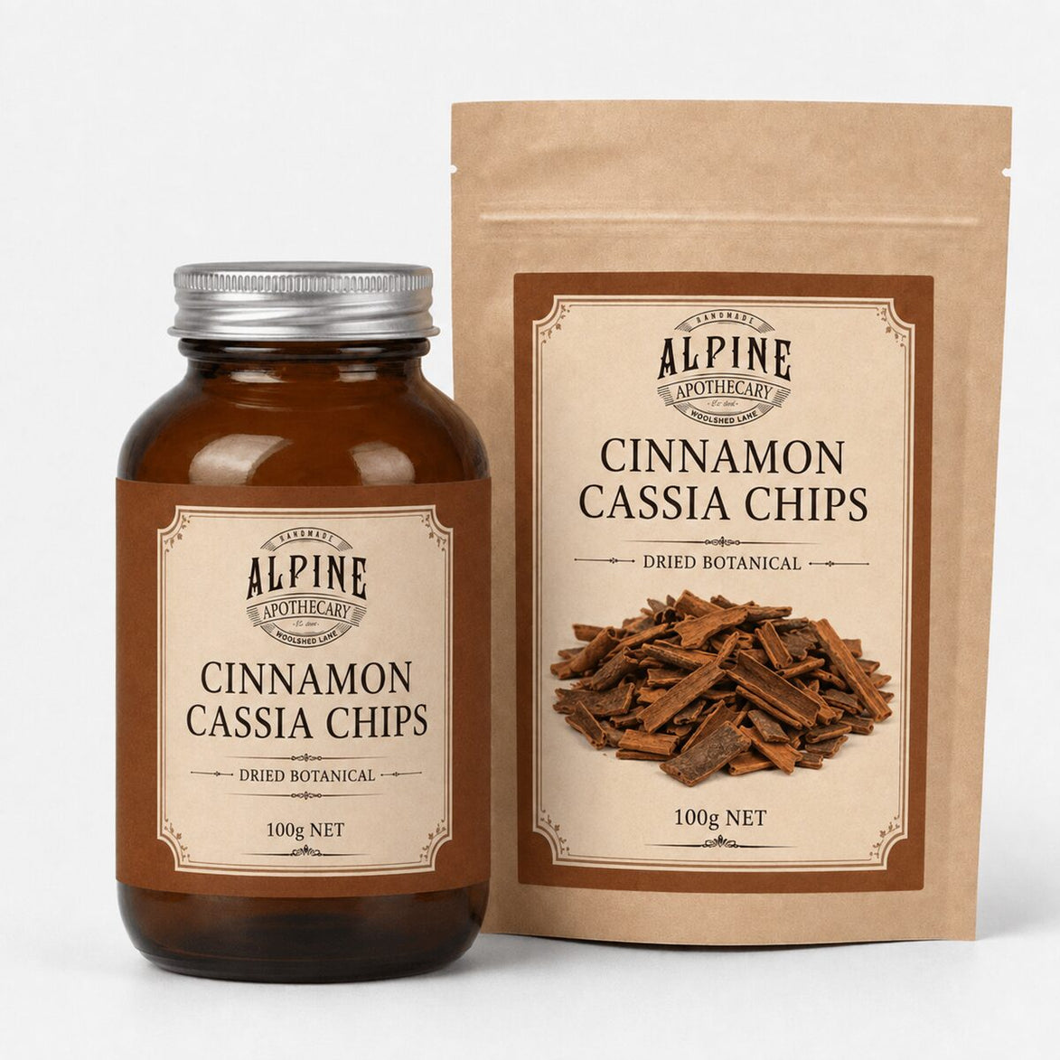 Cinnamon Cassia Chips - Alpine Apothecary
