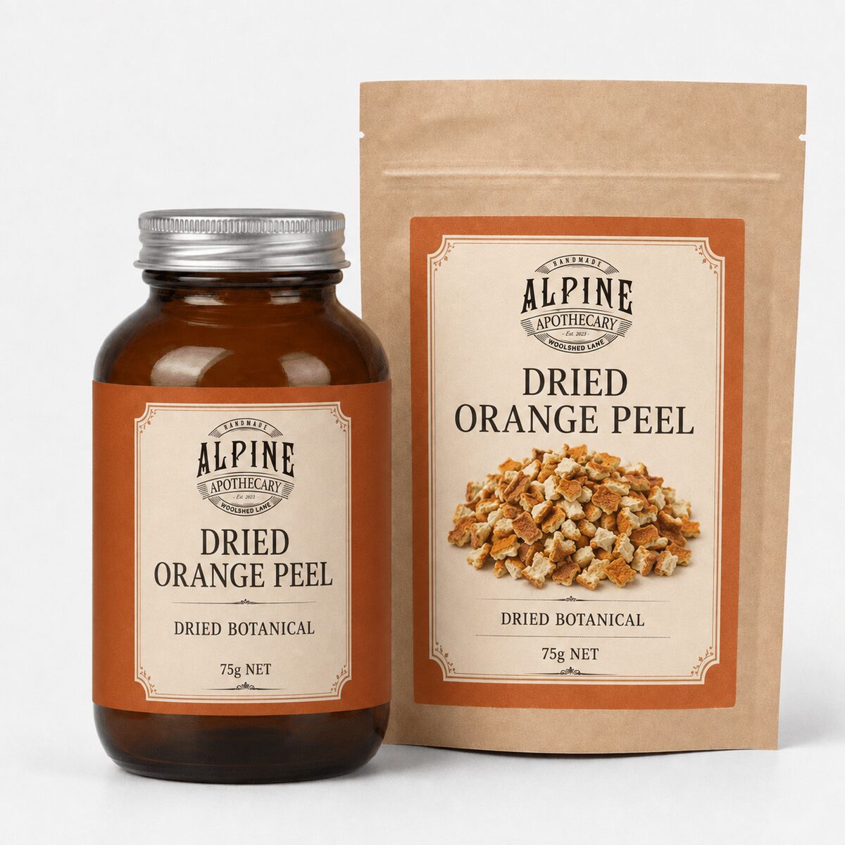 Dried Orange Peel - Alpine Apothecary