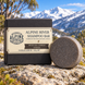 Alpine River shampoo bar and box, two included in bundle