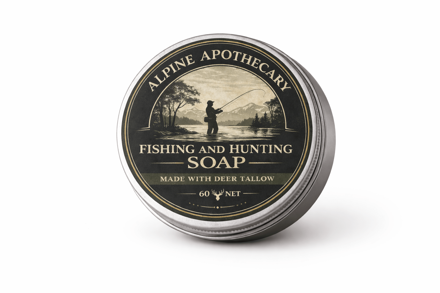 Hunting & Fishing Tallow Soap - Alpine Apothecary