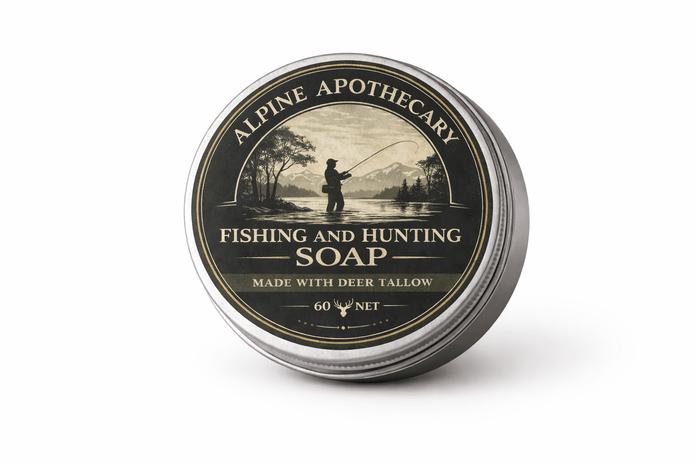 Hunting & Fishing Tallow Soap - Alpine Apothecary