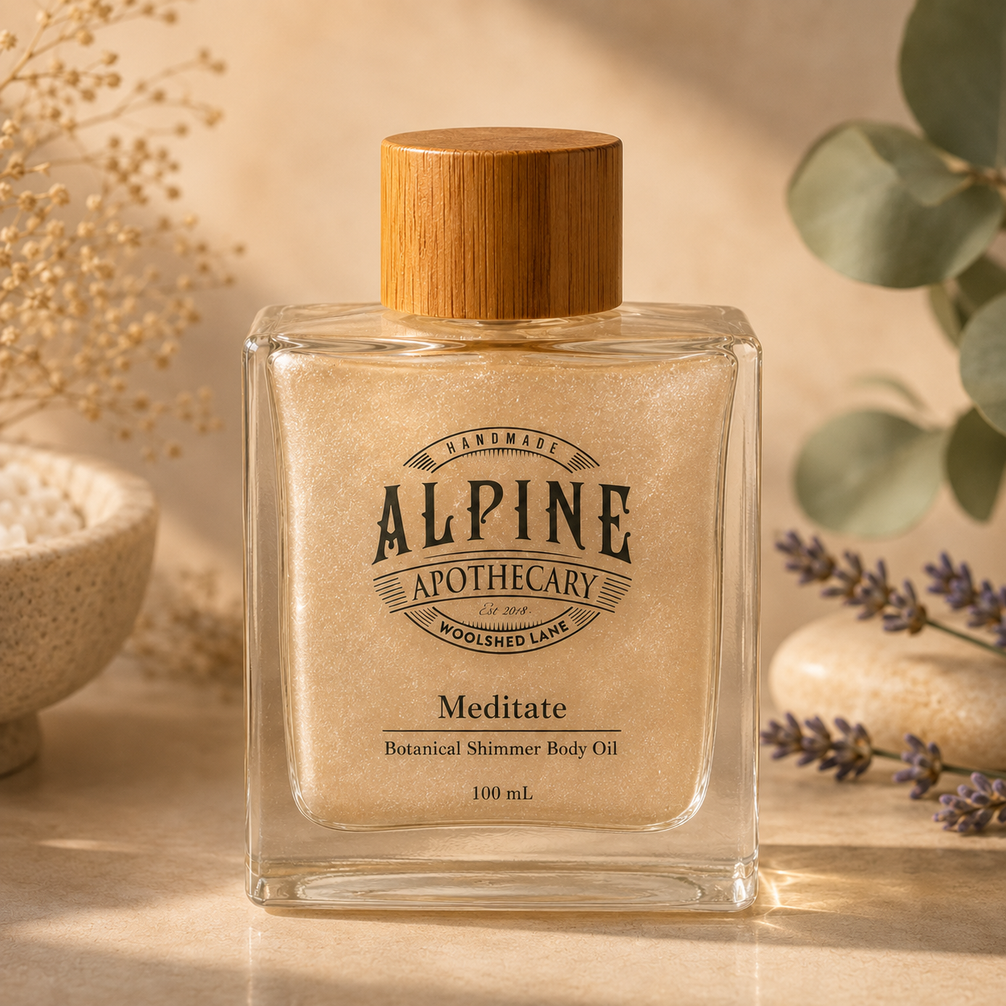Meditate Shimmer Body Oil
