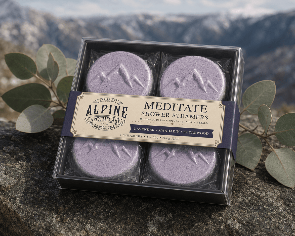 Meditate Shower Steamers - Alpine Apothecary