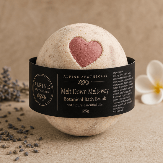Melt Down Meltaway Bath Bomb - Alpine Apothecary