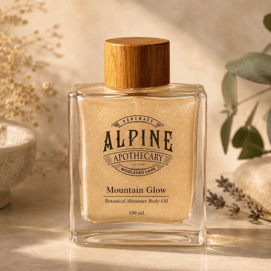 Mountain Glow Shimmer Body Oil - Alpine Apothecary