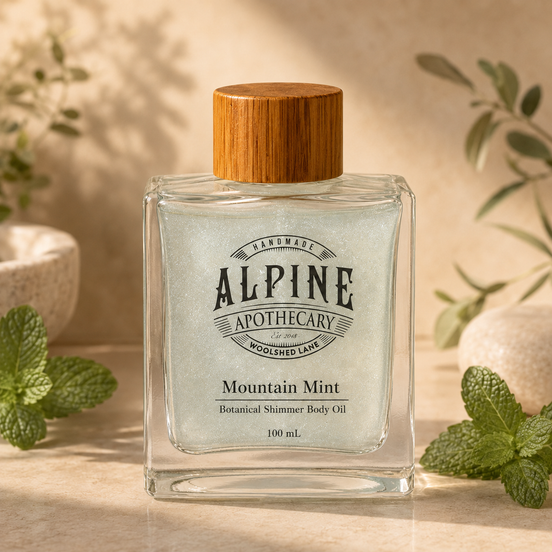 Mountain Mint Shimmer Body Oil