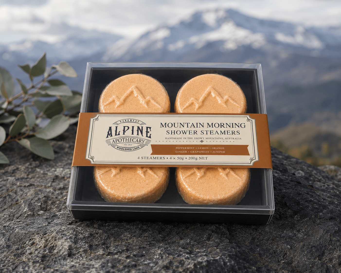 Mountain Morning Shower Steamers - Alpine Apothecary