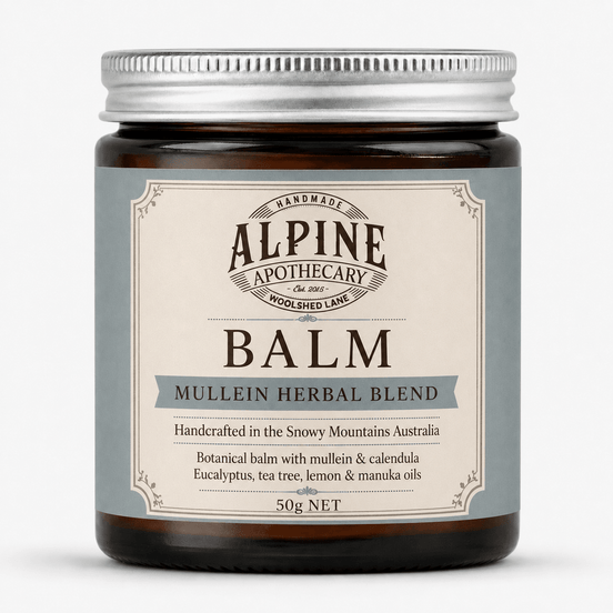 Mullein Herbal Blend Balm - Alpine Apothecary